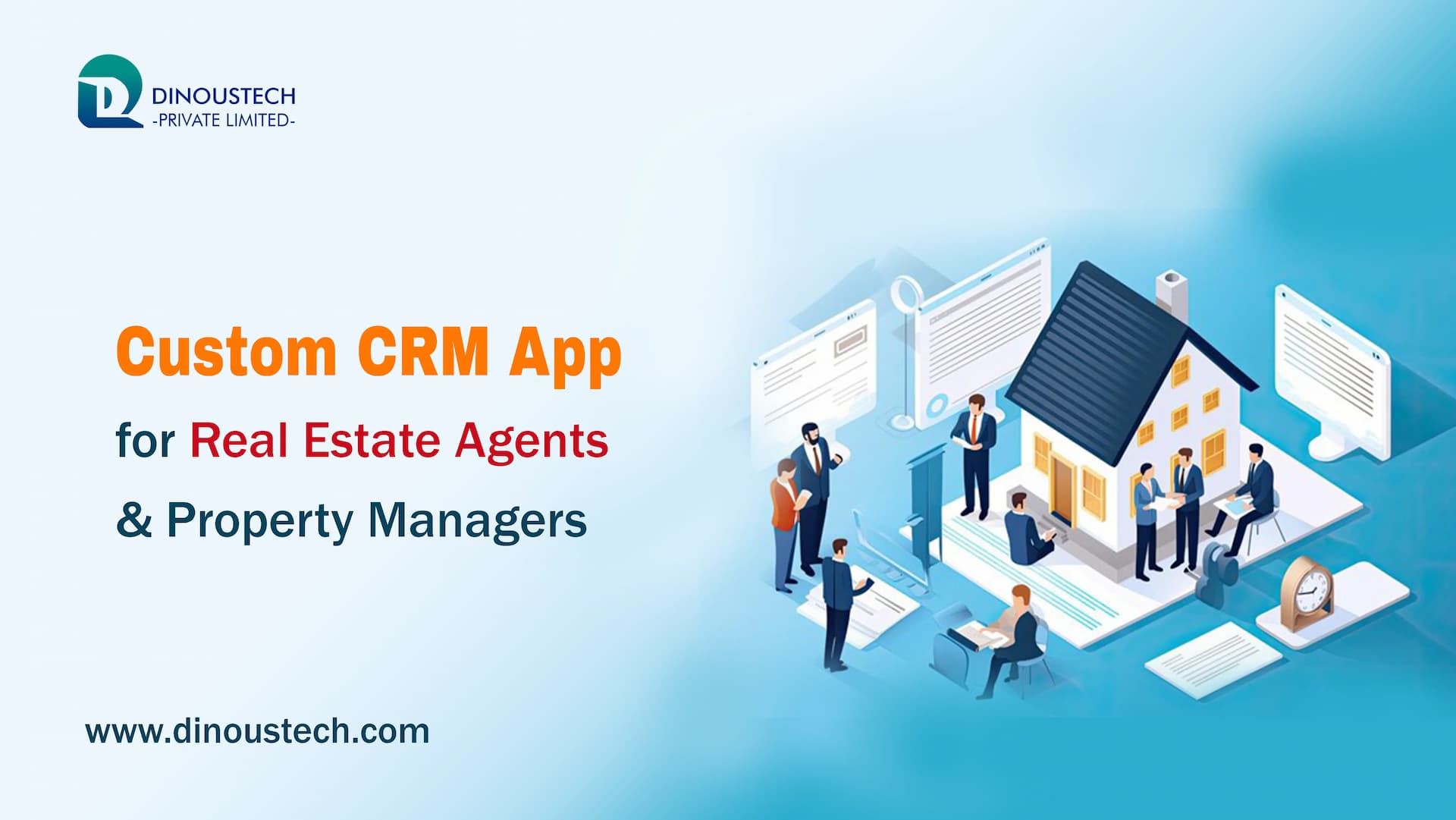 Custom CRM App for Real Estate Agents & Property Managers