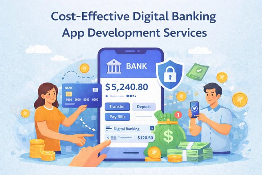 Cost-Effective Digital Banking App Development Services