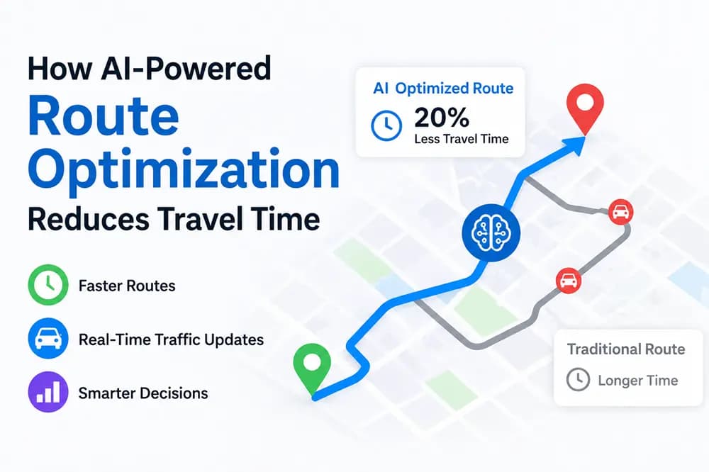 How AI-Powered Route Optimization Reduces Travel Time