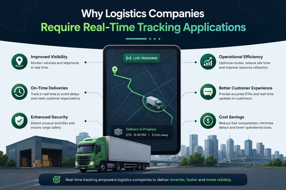 Why Logistics Companies Require Real-Time Tracking Applications