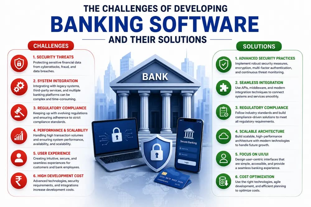 The Challenges of Developing Banking Software and Their Solutions