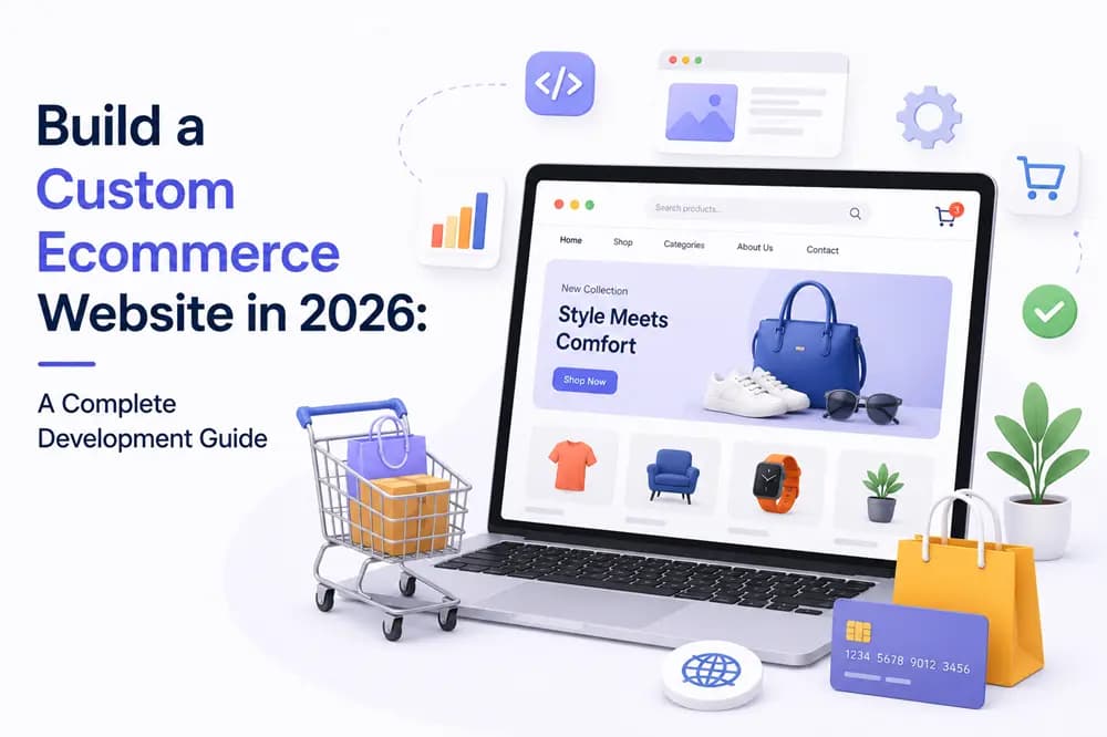 Build a Custom Ecommerce Website in 2026: A Complete Development Guide