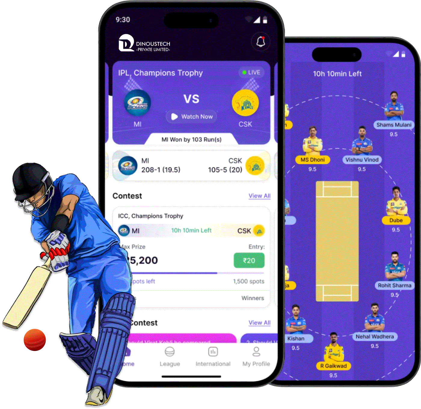 Top Fantasy Sports App Development Company in India