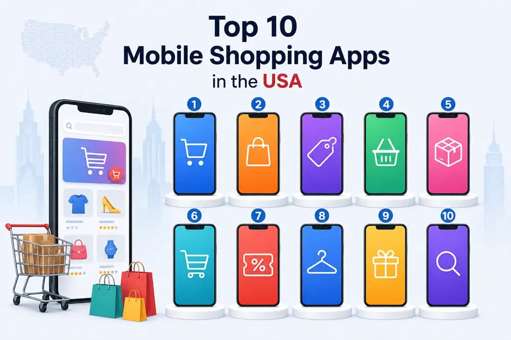 Top 10 Mobile Shopping Apps in the USA