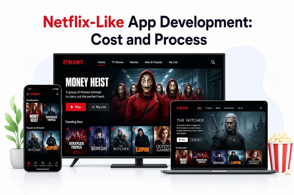 Netflix-Like App Development: Cost and Process
