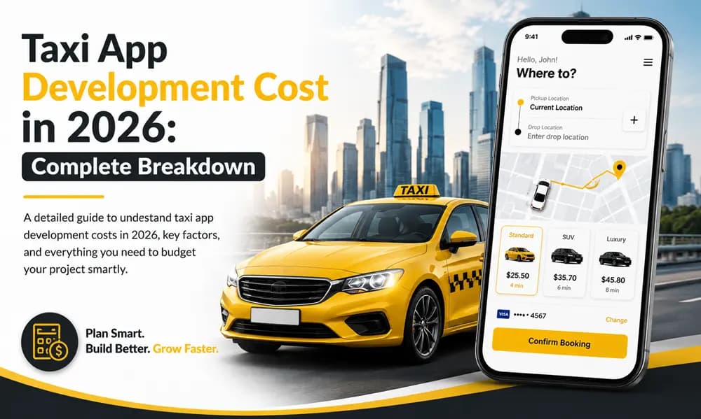 Taxi App Development Cost in 2026: Complete Breakdown