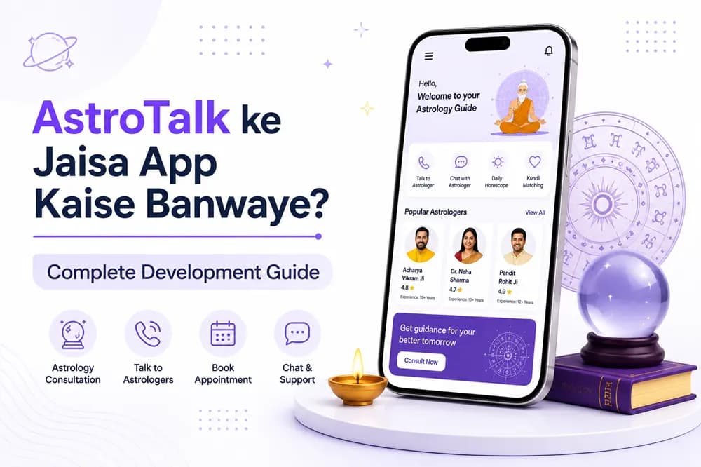 AstroTalk ke Jaisa App Kaise Banwaye? Complete Development Guide
