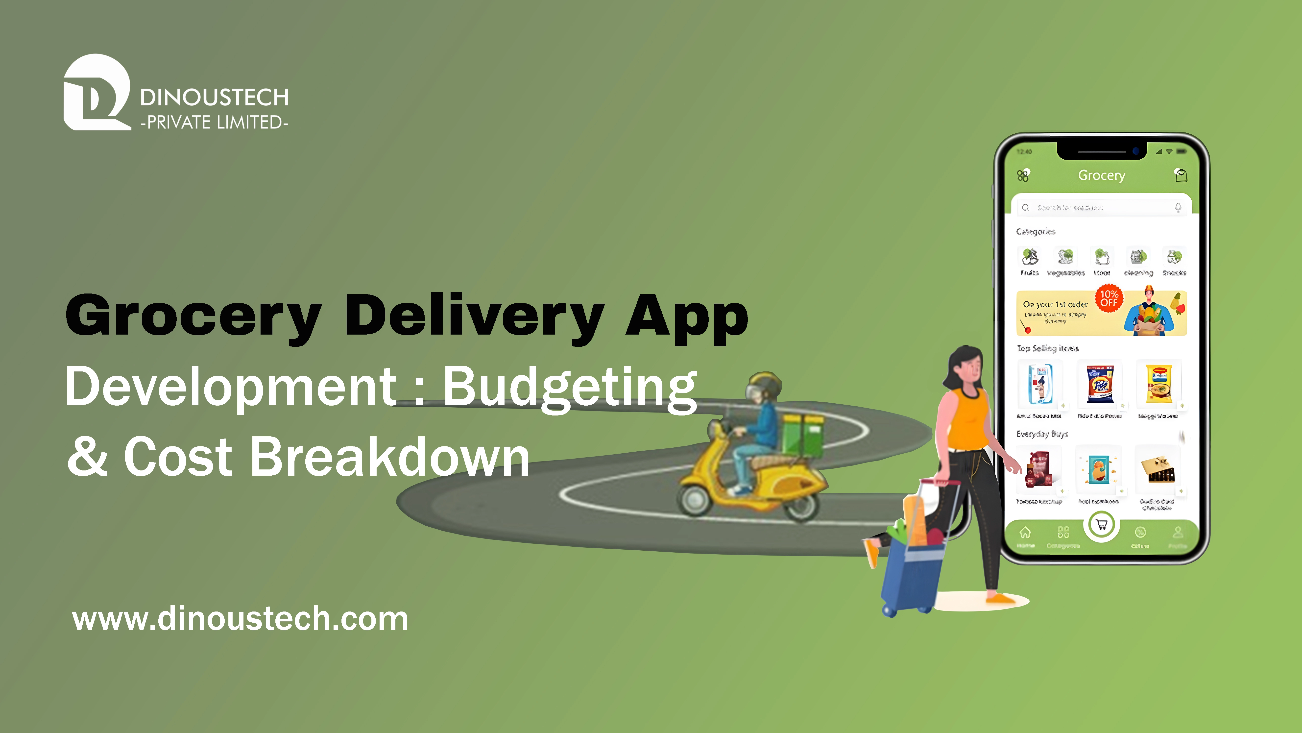 Grocery Delivery App Development: Budgeting & Cost Breakdown