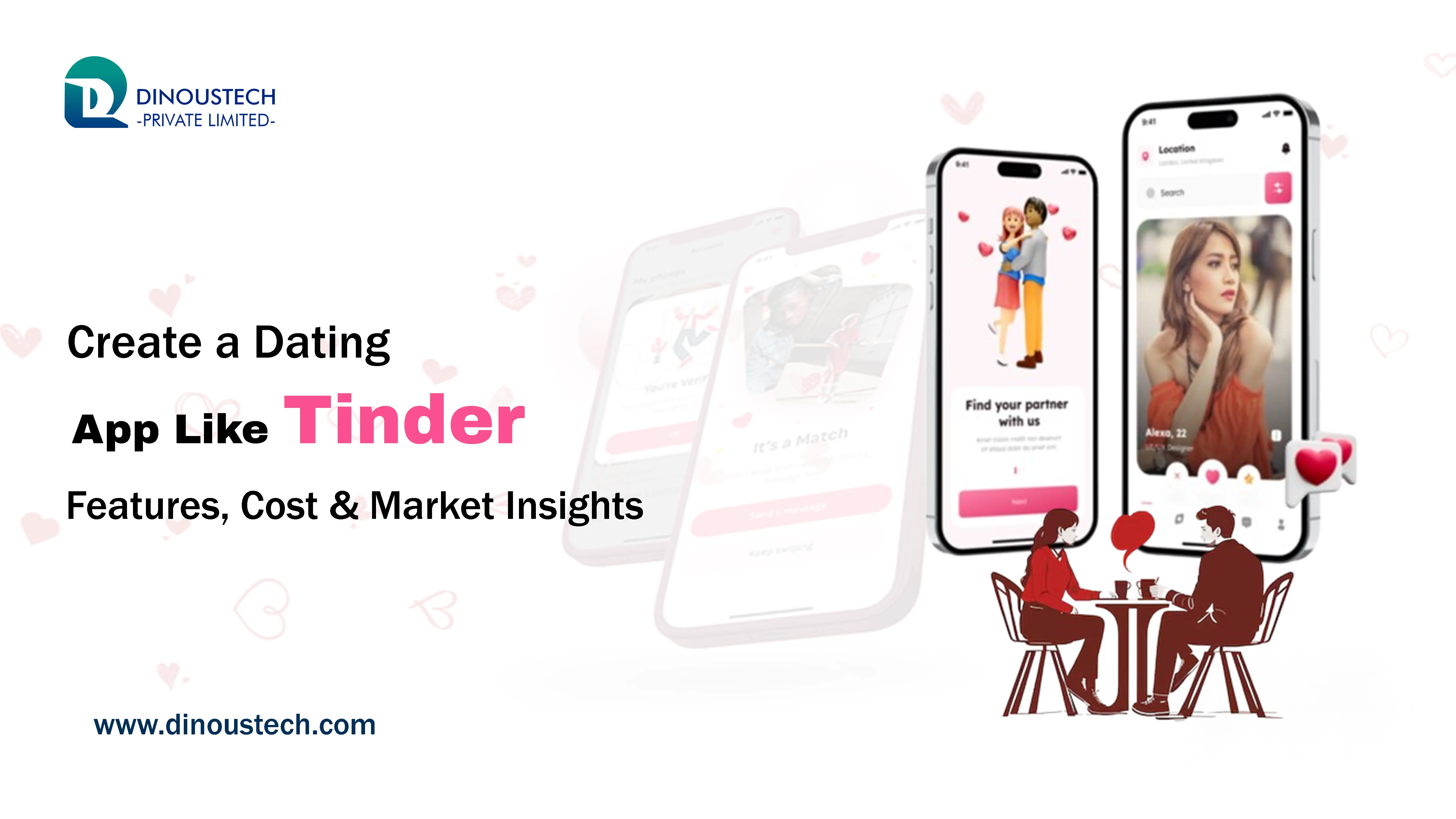 Create a Dating App Like Tinder: Features, Cost & Market Insights