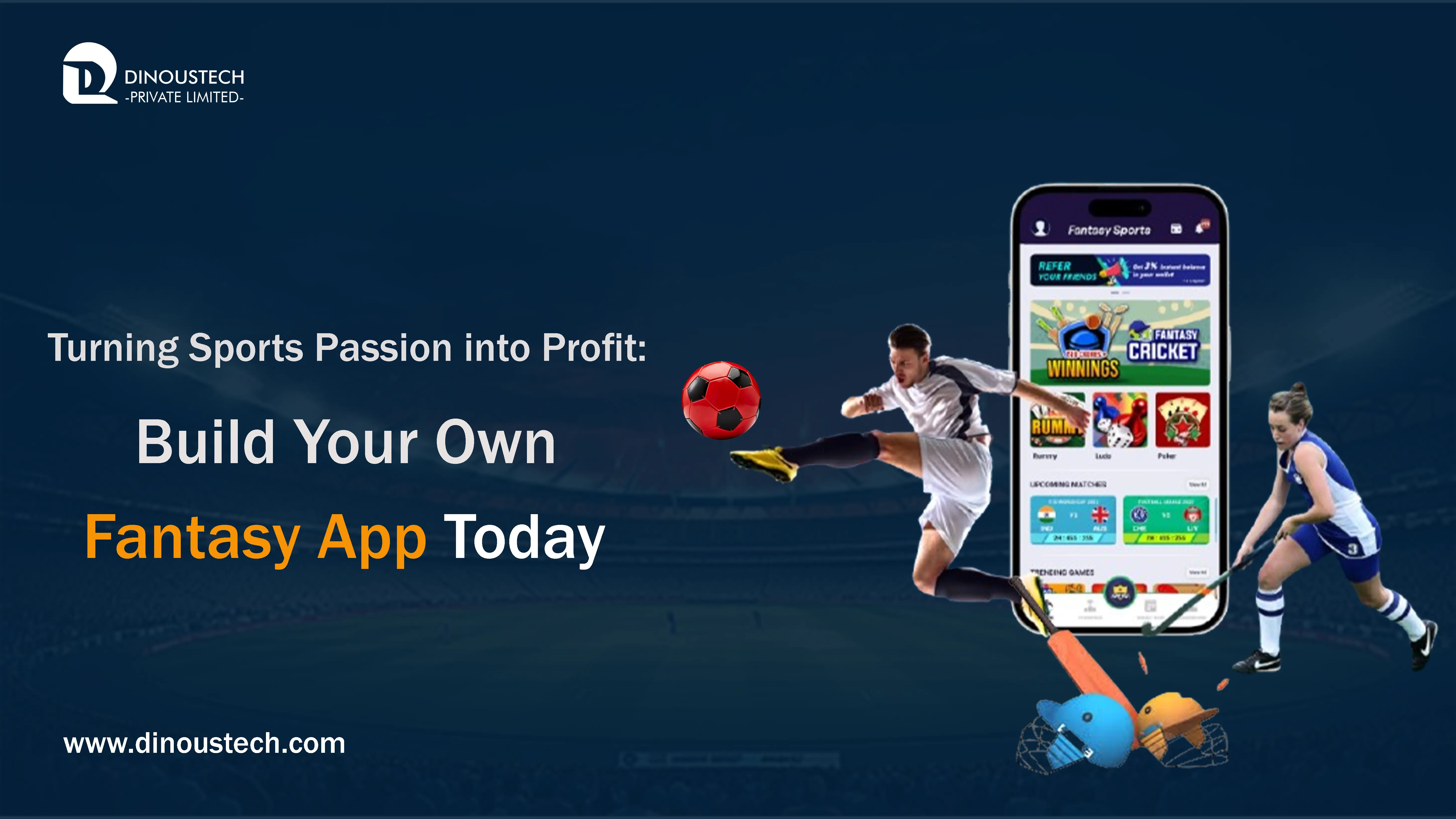 Turning Sports Passion into Profit: Build Your Own Fantasy App Today