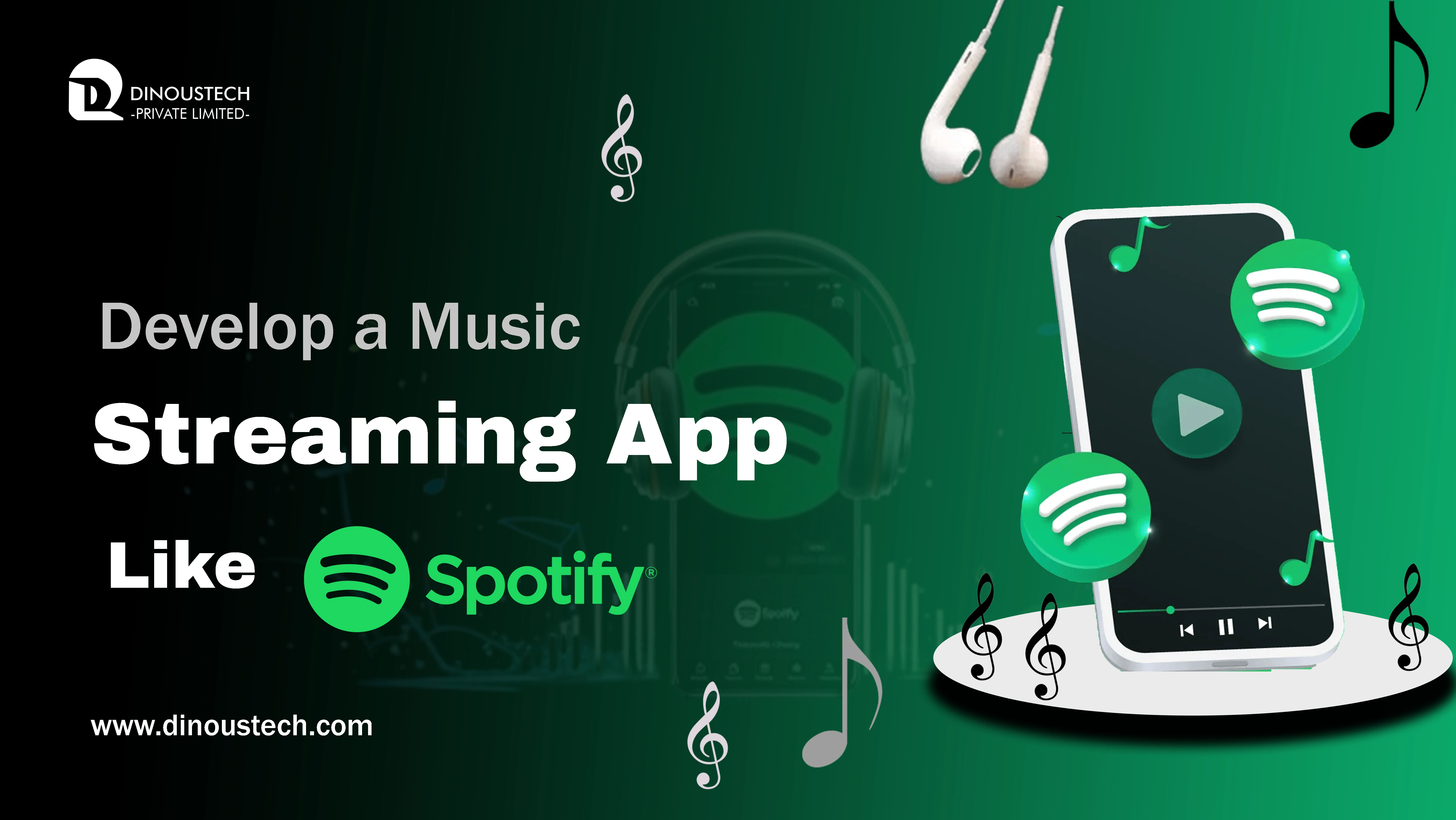 Cost & Features to Develop a Music Streaming App Like Spotify