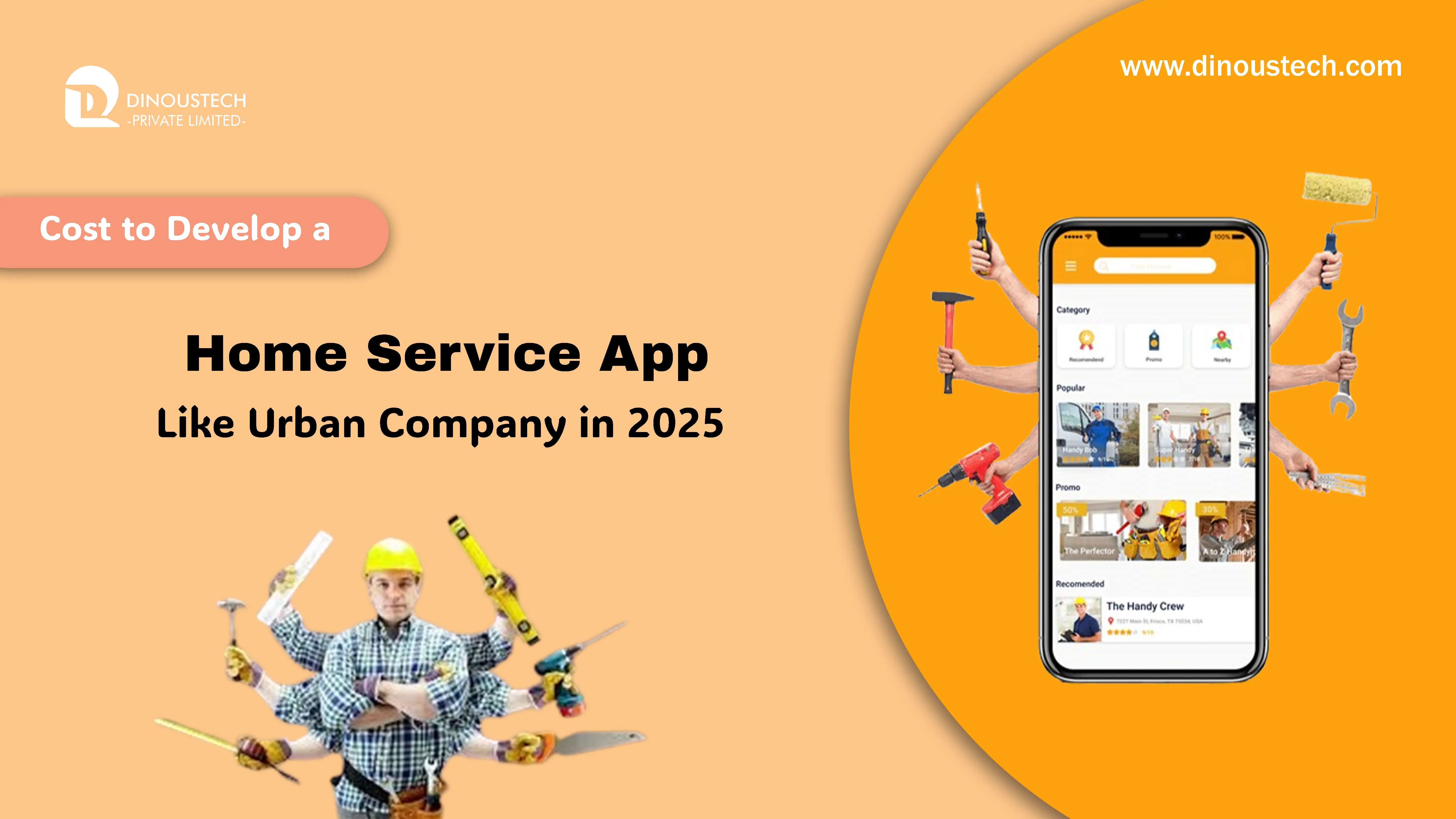 Cost to Develop a Home Service App Like Urban Company in 2026