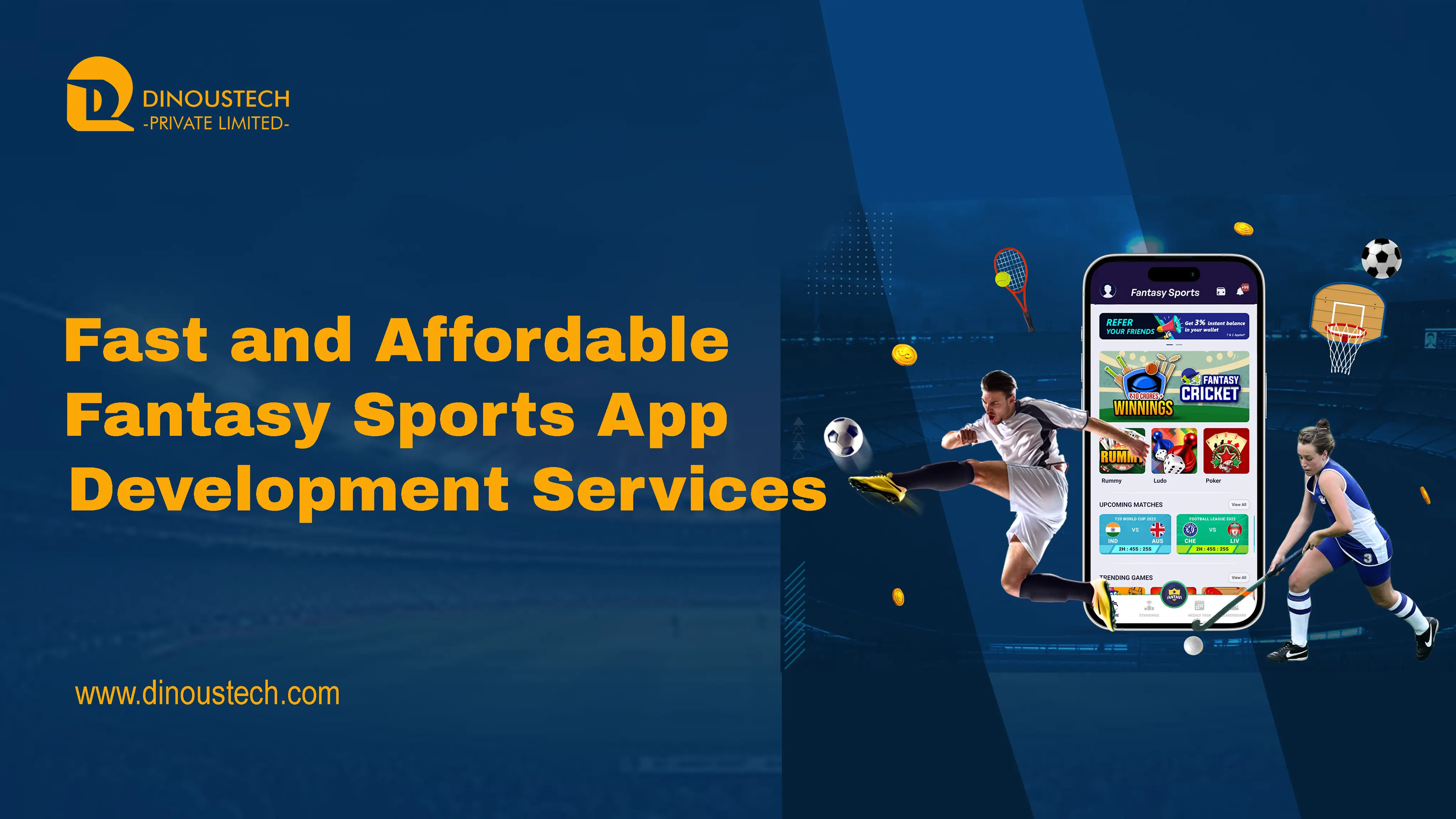 Fast and Affordable Fantasy Sports App Development Services