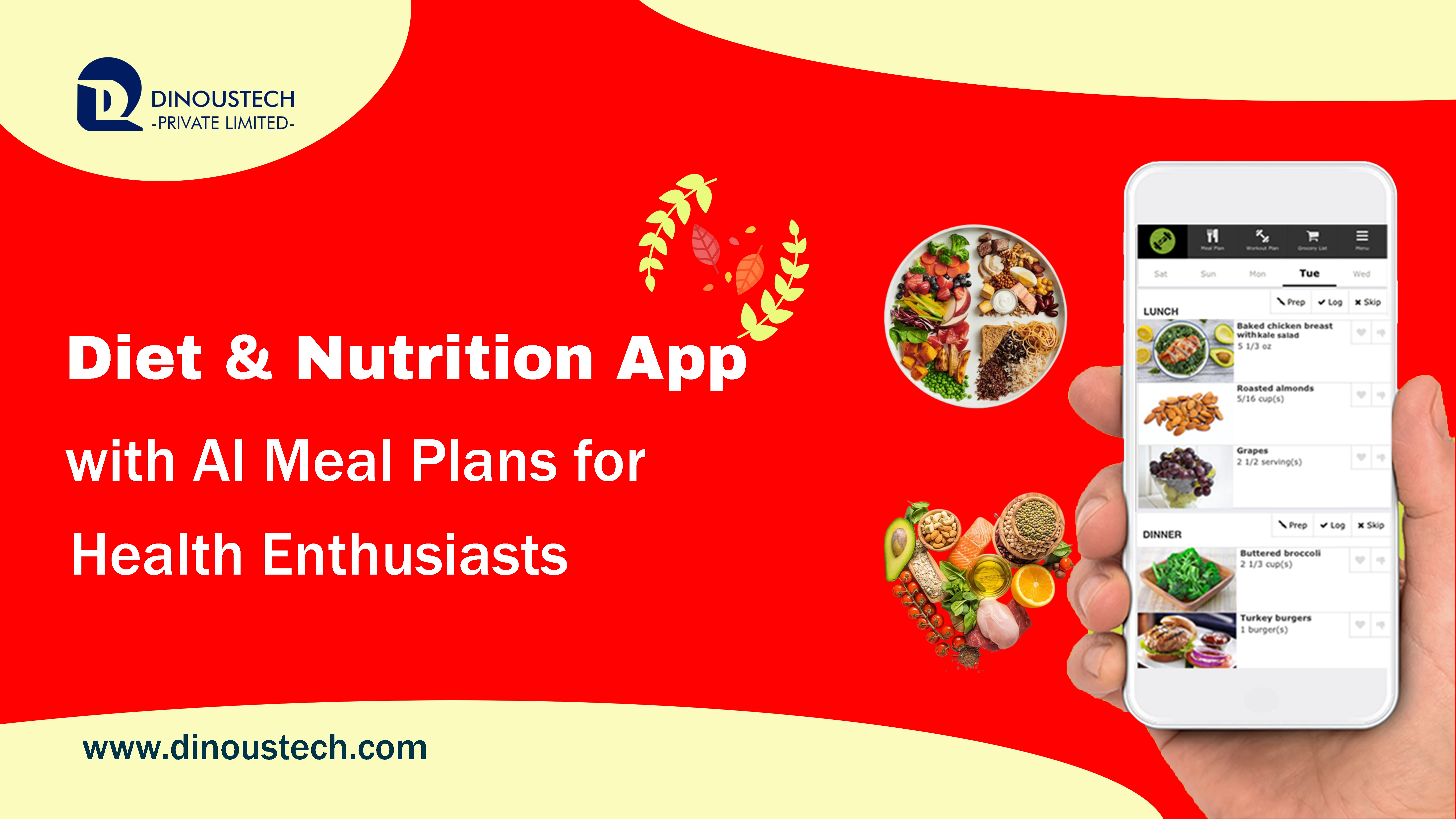 Diet & Nutrition App with AI Meal Plans for Health Enthusiasts