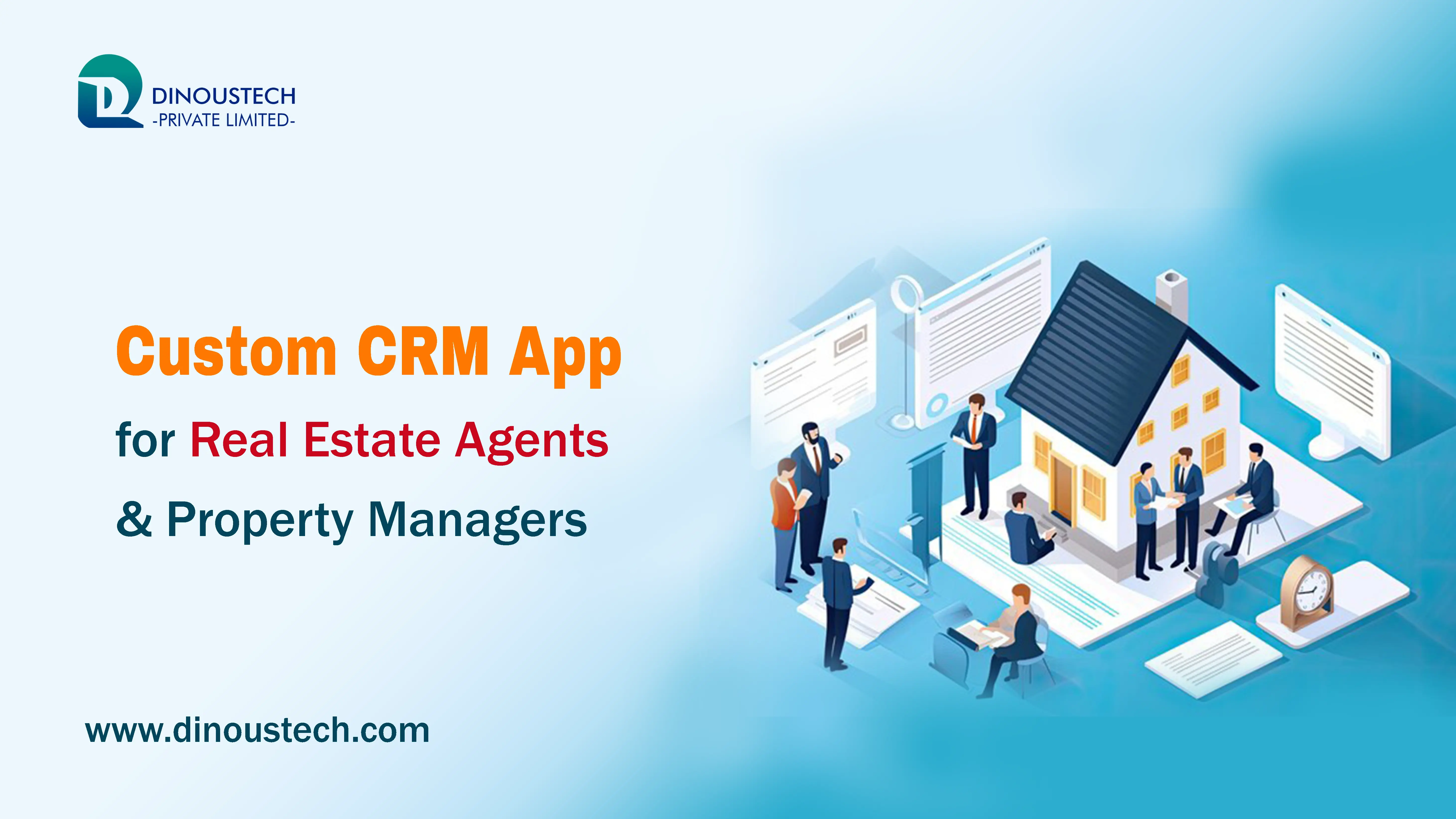 Custom CRM App for Real Estate Agents & Property Managers