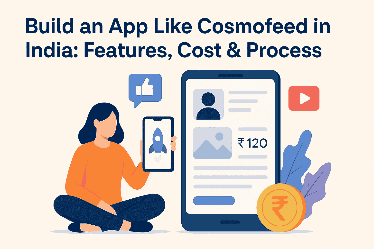 Build an App Like Cosmofeed in India: Features, Cost & Process