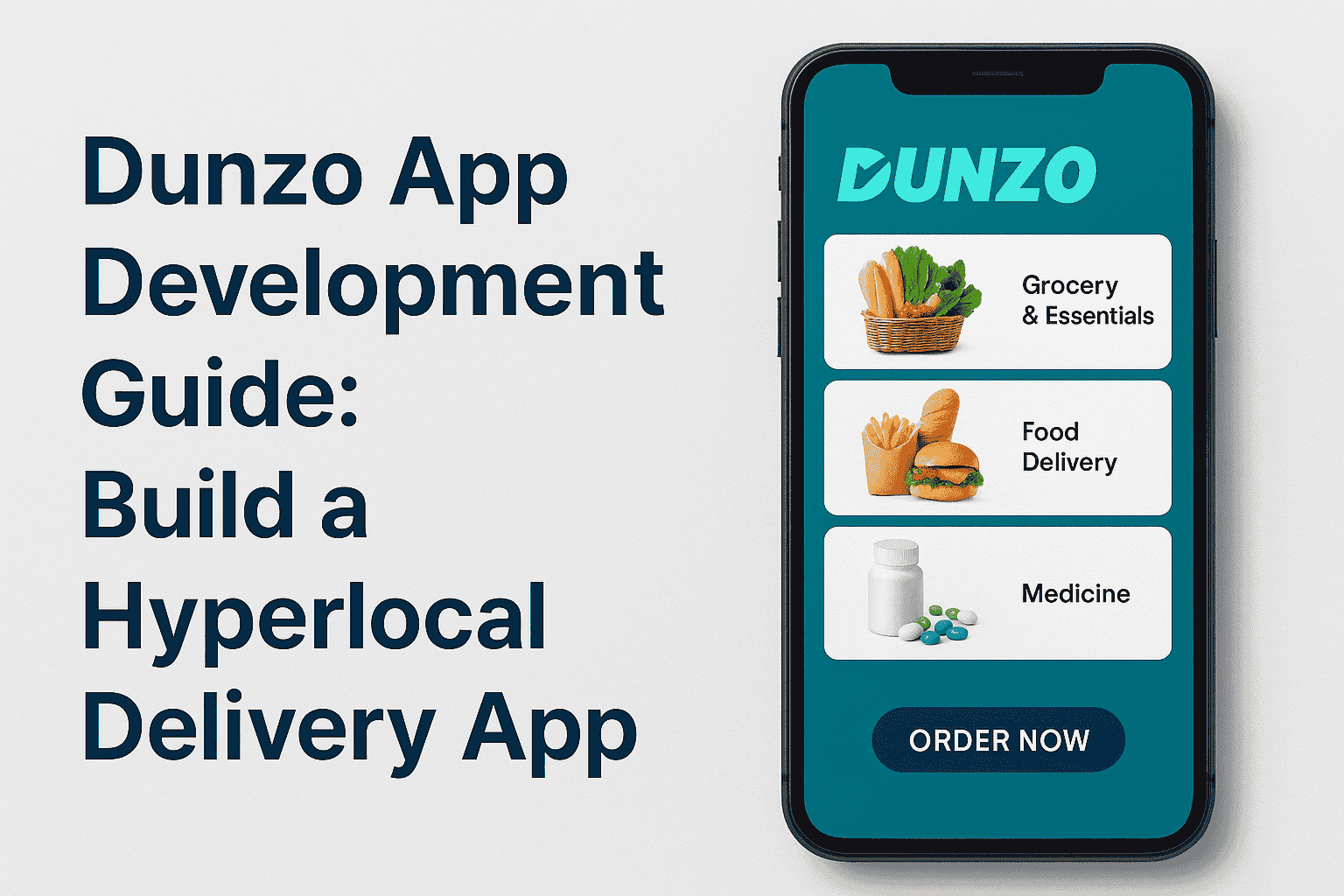 Dunzo App Development Guide: Build a Hyperlocal Delivery App