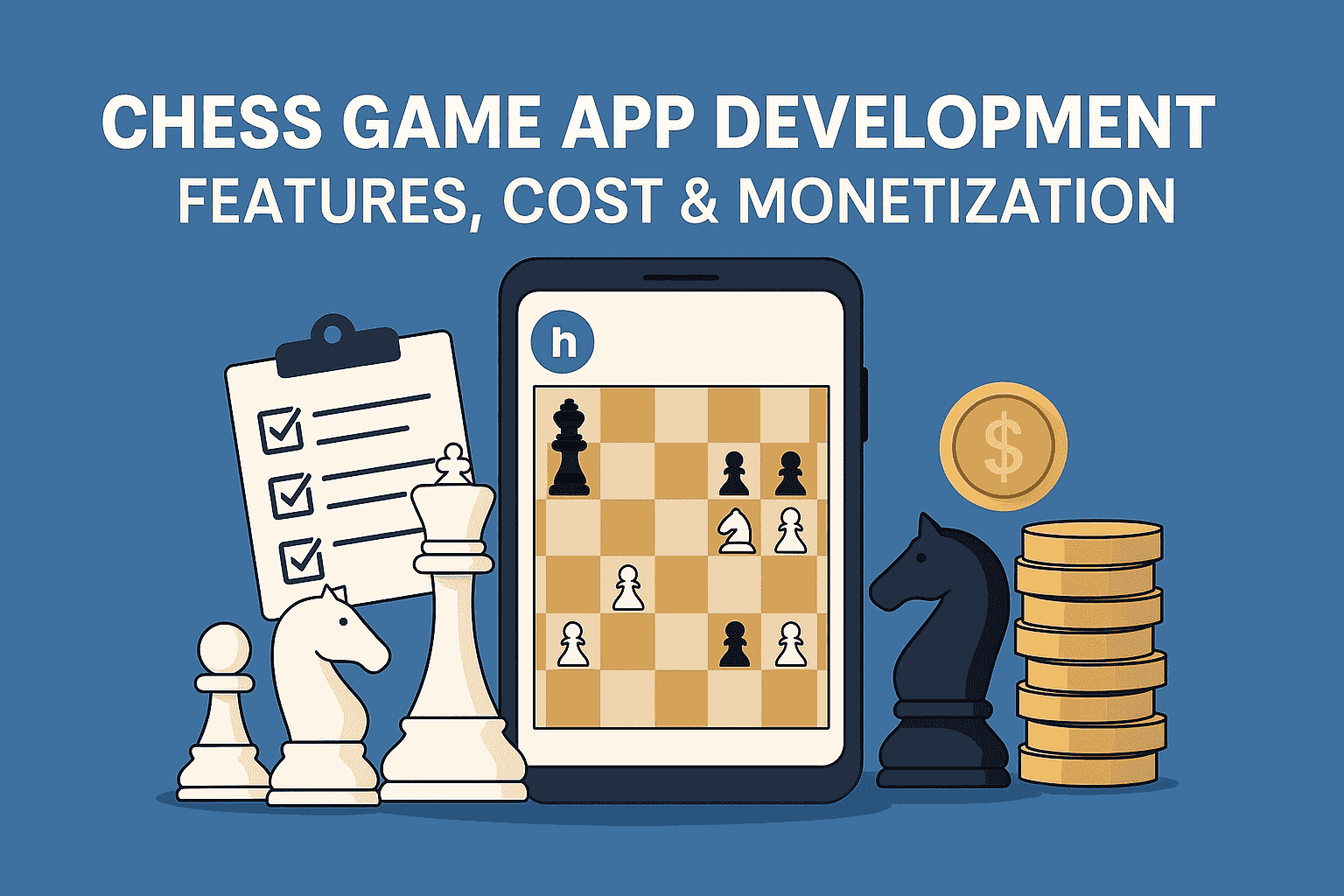 Chess Game App Development: Features, Cost and Monetization