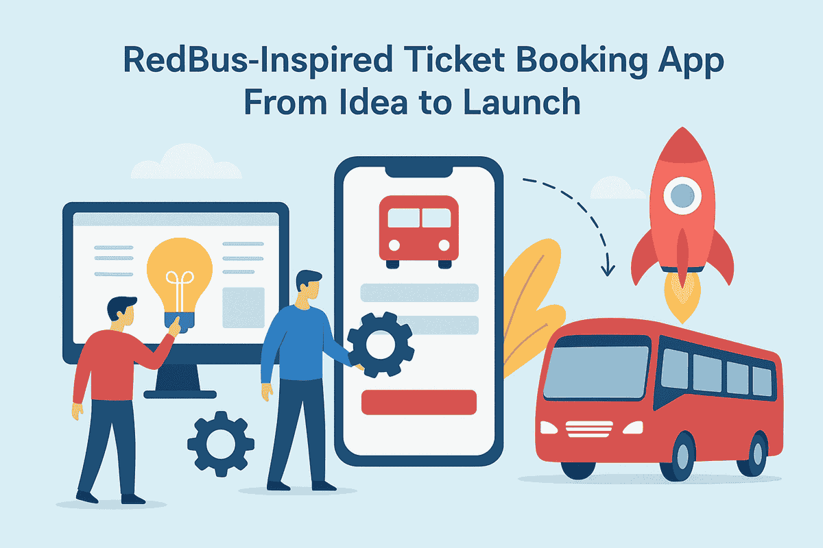 Develop a RedBus-Inspired Ticket Booking App: From Idea to Launch