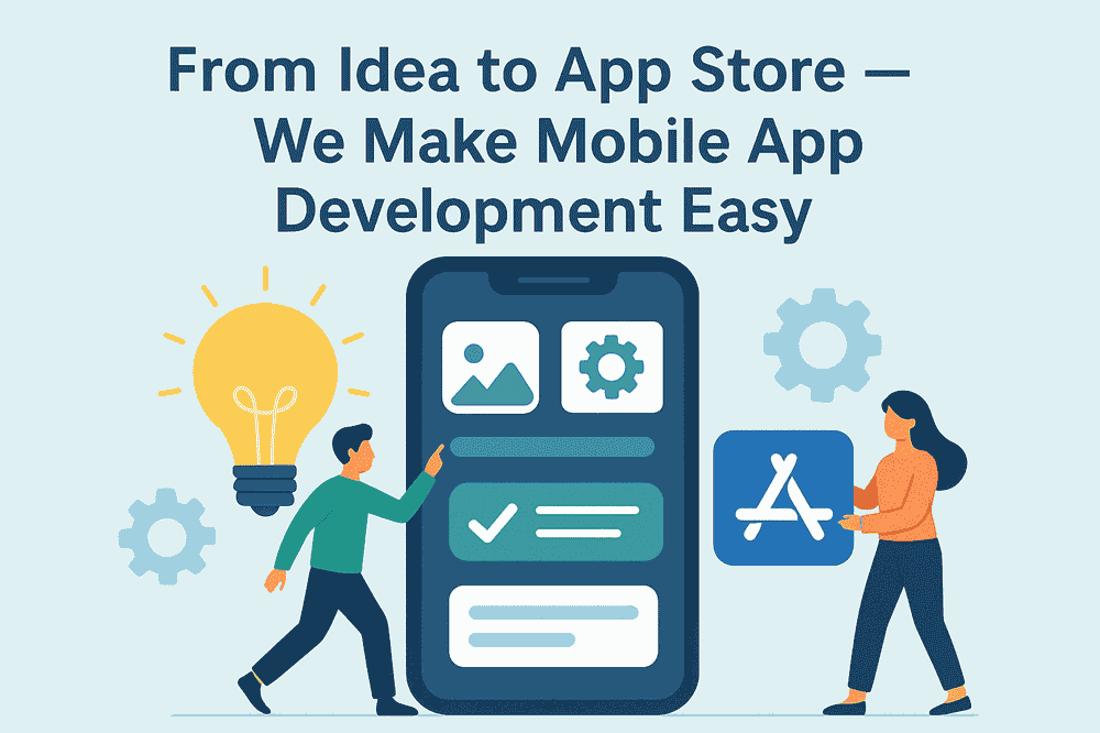 From Idea to App Store – We Make Mobile App Development Easy