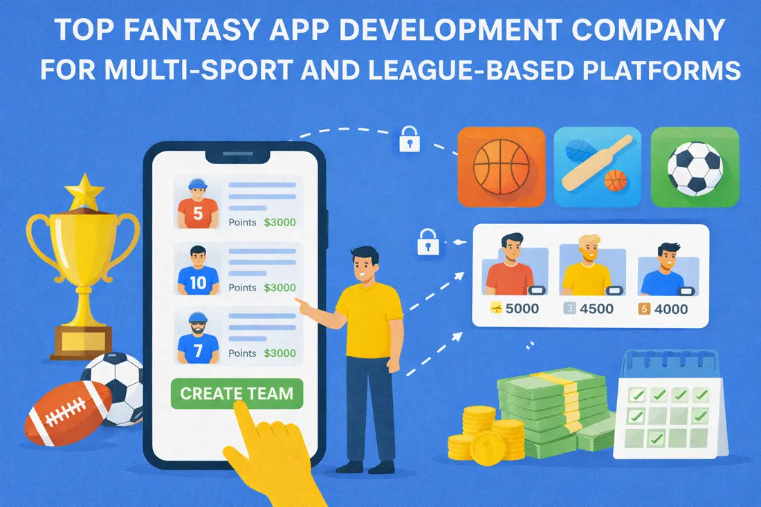 Top Fantasy App Development Company for Multi-Sport and League-Based Platforms
