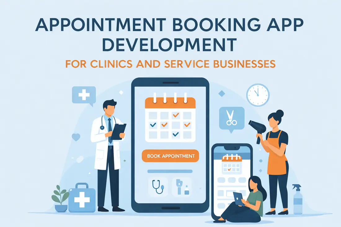 Appointment Booking App Development for Clinics and Service Businesses