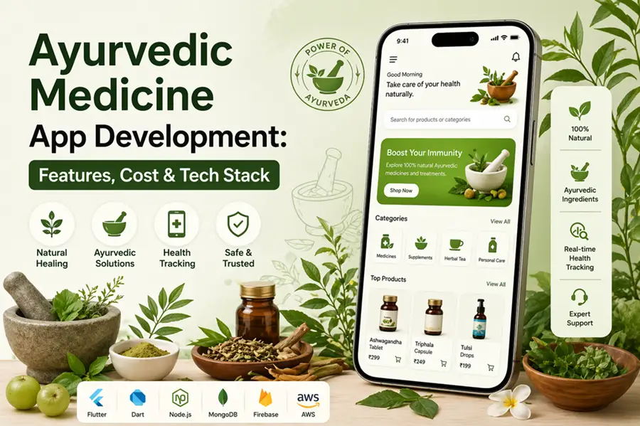Ayurvedic Medicine App Development: Features, Cost & Tech Stack