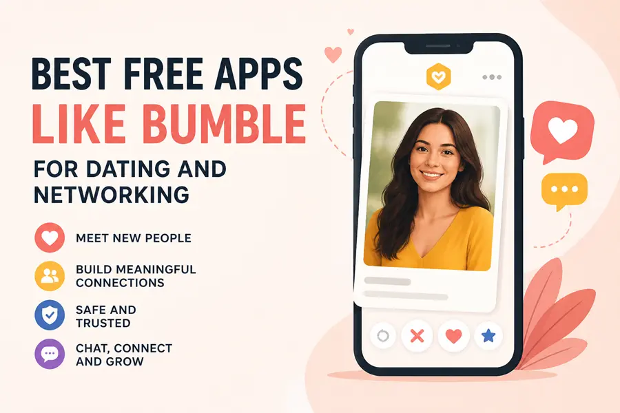Best Free Apps Like Bumble for Dating and Networking