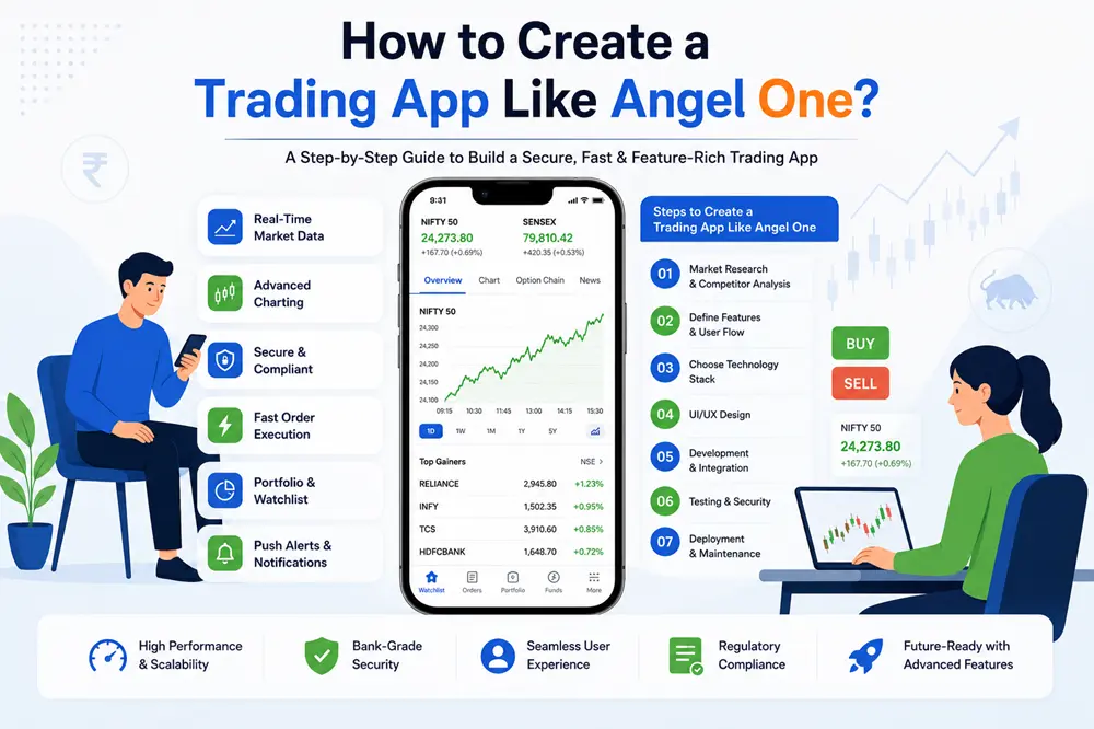 How to Create a Trading App Like Angel One?