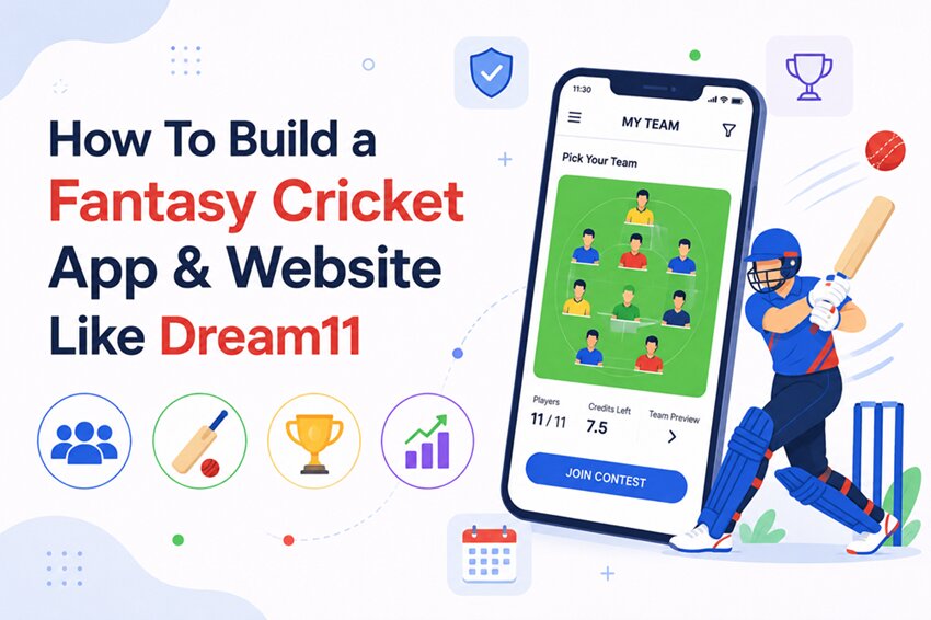 How To Build a Fantasy Cricket App & Website Like Dream11