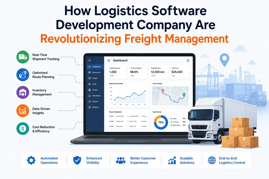 How Logistics Software Development Company Are Revolutionizing Freight Management