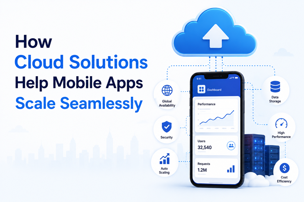 How Cloud Solutions Help Mobile Apps Scale Seamlessly