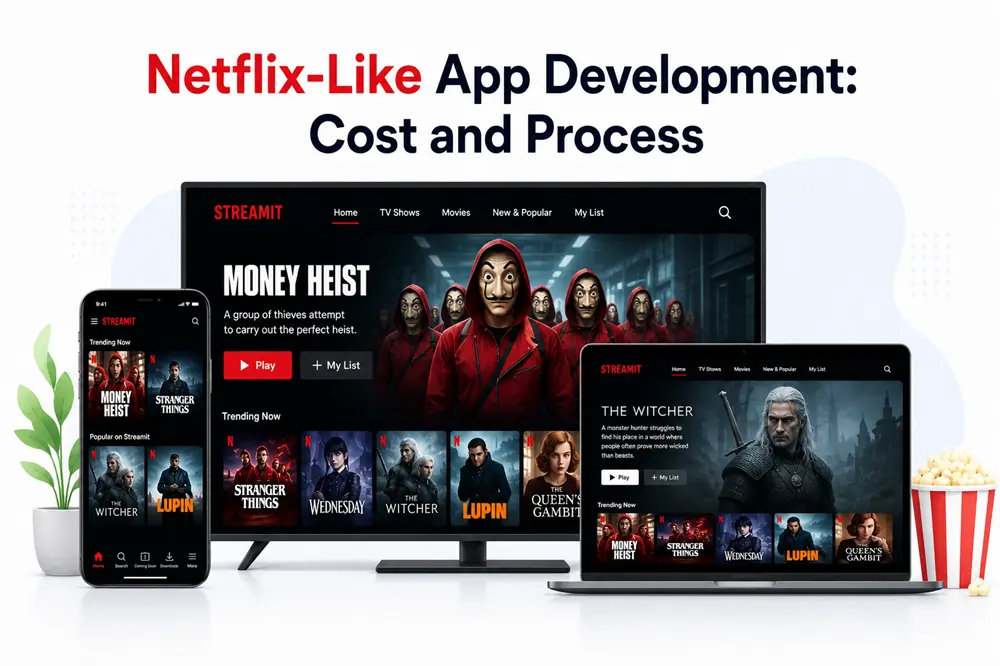 Netflix-Like App Development: Cost and Process