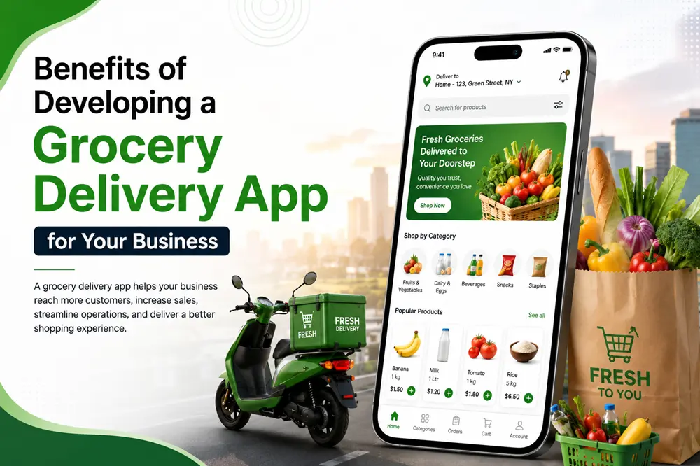 Benefits of Developing a Grocery Delivery App for Your Business