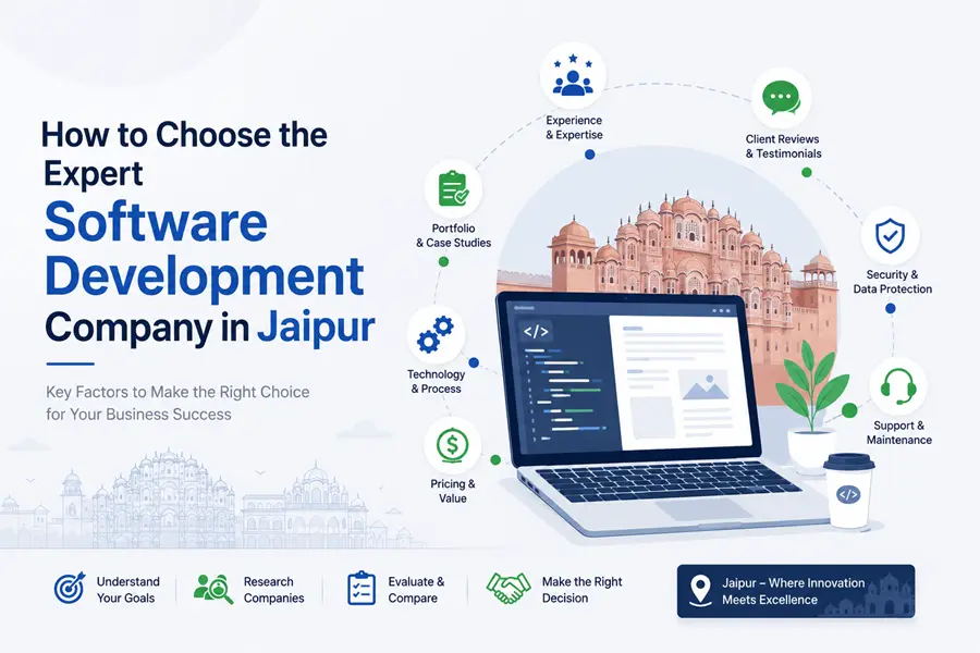How to Choose the Best Software Development Company in Jaipur